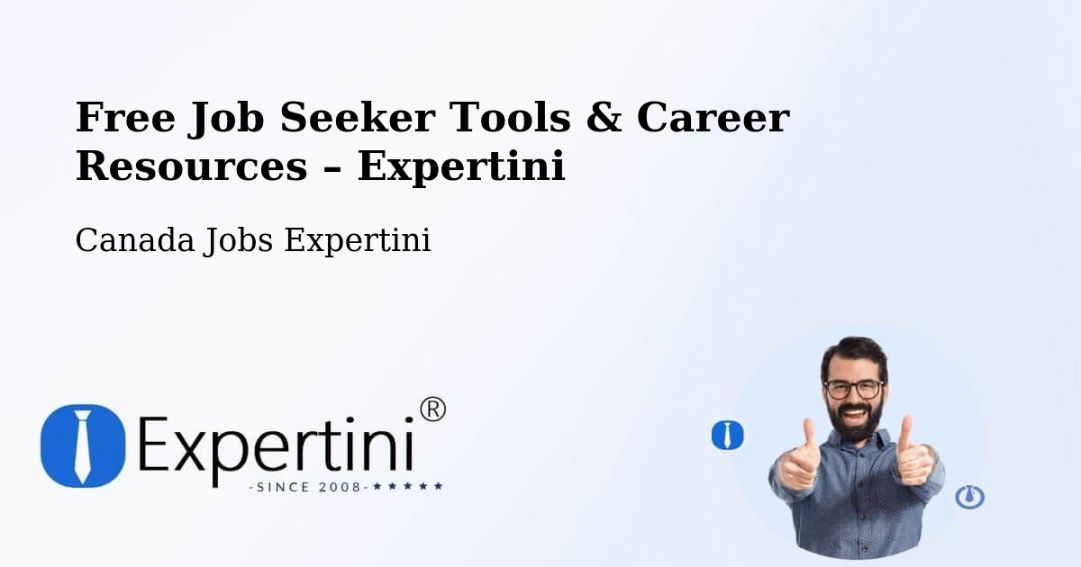 Free Job Seeker Tools & Career Resources – Lake Echo - Lake Echo, Canada Jobs Expertini