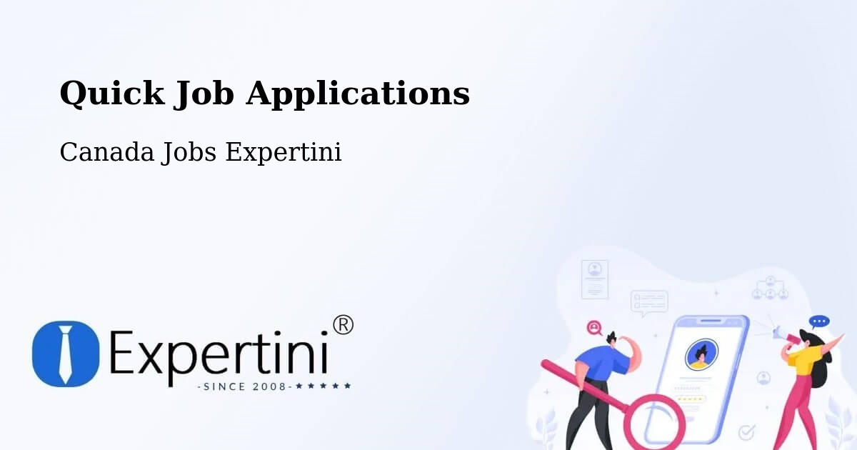 Quick Apply Feature – Lake Echo - Canada Jobs Expertini
