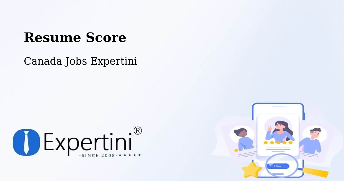 Resume Score & Job Description Match Tool – Lake Echo - Canada Jobs Expertini