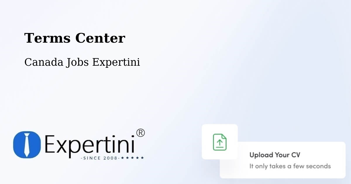 Terms of Service – Lake Echo - Canada Jobs Expertini