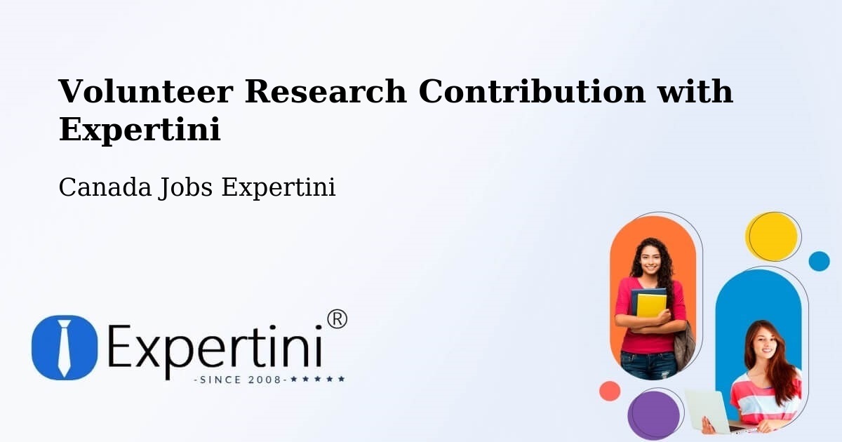 Volunteer Research Contribution Program – Lake Echo - Canada Jobs Expertini